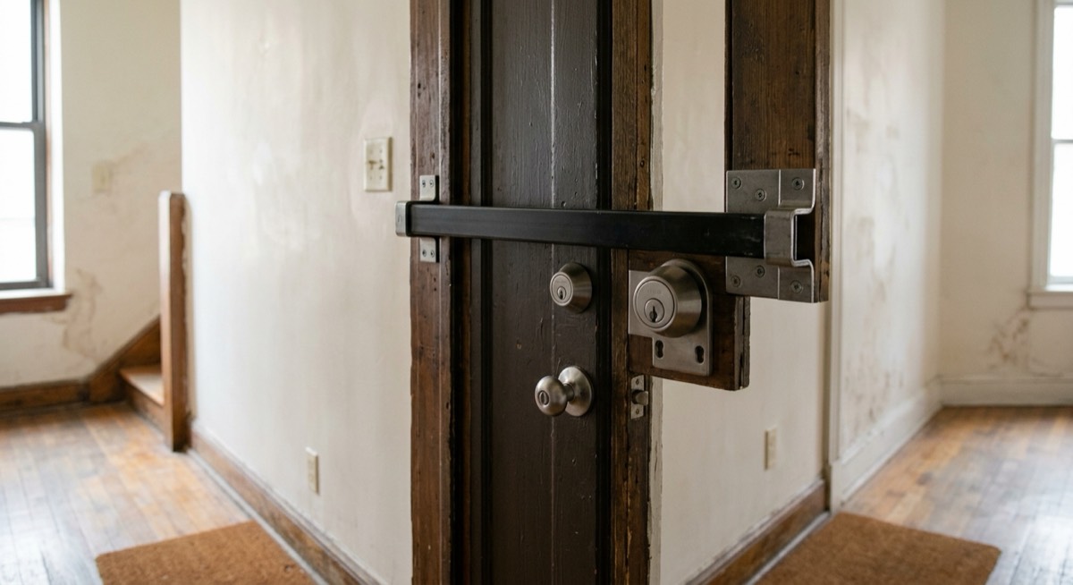 Cómo blindar una puerta normal sin cambiarla entera